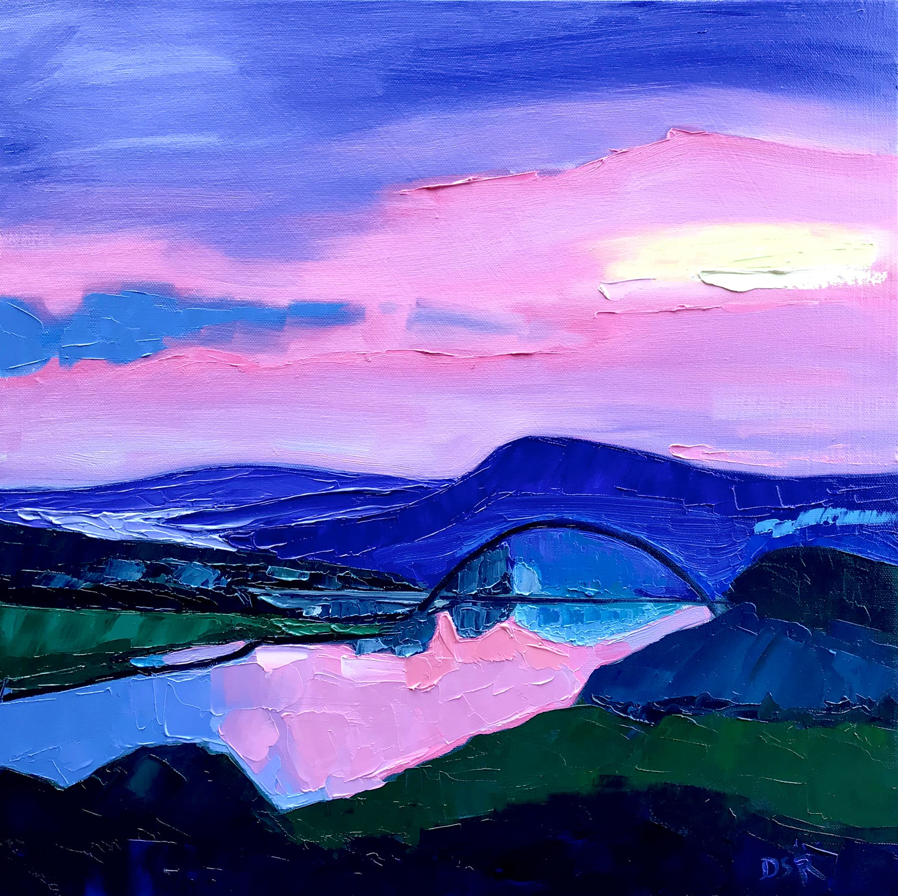 Enchantment, original painting by Debbi Smith Rourke