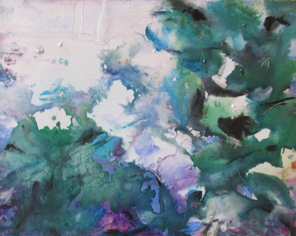 Tivenan_BloomingDreams_mixedmediaonYupopanel_9x12x1.5_$135