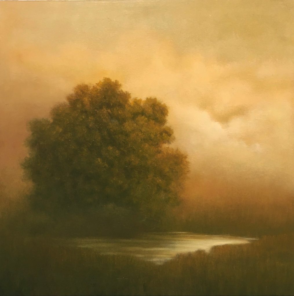 McGinnis_Tree Pond 24x24